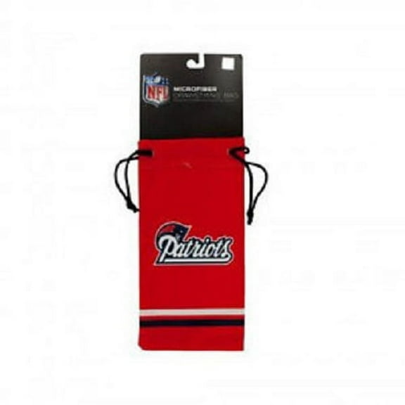 New England Patriots NFL Microfiber Glasses Bag