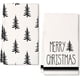 thumbnail image 2 of ARKENY Juego de 2 toallas de cocina navideñas, toallas de plato de árbol de Navidad negras, 18x26 pulgadas, decoración del hogar de granja navideña AD101, 2 of 4