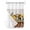 Brown, variant on No Hook Shower Curtain with Snap-in Liner, Vintage Farm Animals Waterproof Fabric Bathroom Curtains, Cute Cow Pig Sunflower Bath Curtains & Mesh Top Window Stand Up Stall 36"x72"