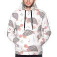thumbnail image 4 of Hoodies for Men - cartoon sea turtles Long Sleeve Comfrt Men'S Fashion Hoodies & Sweatshirts, Sweatshirts for Men Hoodies Pullover Clothing Clothes with Pouch, 4 of 7
