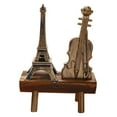 thumbnail image 3 of Mini modelo de madera, adorno artesanal, juguete de madera de estilo Vintage Torre Zulema Artesanía de escritorio en miniatura, 3 of 8
