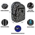 thumbnail image 4 of Mochila escolar SQbags WB Juvenil con espacio para Laptop, 4 of 8