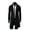 Black, variant on Mens Jacket Mens Winter Coats Round Neckline Long Sleeve Winter Men Slim Stylish Trench Coat Double Breasted Long Jacket Trenchcoat Women'S Gray Xl