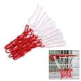 thumbnail image 1 of Raindrops Filet de Basketball Professionnel Rouge en Nylon Robuste pour Usage Intérieur et Extérieur, 1 of 8