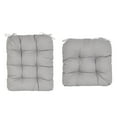 thumbnail image 3 of Moclever Waterproof Rocking Chair Cushion, 2Pcs Polyester Filling Back and Seat Cushion with Non-Slip Ties for Indoor Outdoor Car, 3 of 12