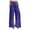 Dark Blue, variant on Kaemgyyd Women Sparkle Outfits Sequin Pants Elastic Waist Drawstring Trousers Glitter Wide Leg Pants with Pockets Party Clubwear