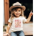 thumbnail image 3 of Happy Easter Flower Bunny Shirt for Women Youth and Toddler Girls Girly Matching Easter Tee Natural Shirt 5-6, 3 of 5
