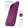 thumbnail image 4 of Smartish iPhone 11 Wallet Case - Wallet Slayer Vol. 1 [Slim + Protective] Credit Card Holder - Purple Reign, 4 of 6