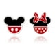 thumbnail image 1 of Pendientes Disney que no coinciden con Mickey y Minnie Mouse para niñas, 1 of 7
