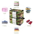 thumbnail image 4 of Foldable Clothes Storage Bags Clothes Organizer Bin with Clear Windows for Clothes Bedding Cows with Smiles on Faces, 4 of 6