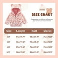 thumbnail image 2 of GYRATEDREAM Toddler Girls Boys Fleece Hoody Jacket Zip Up Teddy Coat Warm Winter Outwear 2-7T, 2 of 7