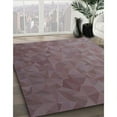 thumbnail image 3 of Ahgly Company Machine Washable Indoor Square Transitional Rosy Pink Area Rugs, 7' Square, 3 of 7