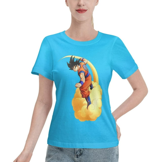Women's Basic Short Sleeve T-Shirt Dragon Ball Wukong