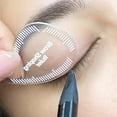 thumbnail image 3 of Assisted Eyebrow Ruler Eyebrow Stencil Eyebrow Shaping Aid Suitable For Beginners Eyebrow J9t5, 3 of 8