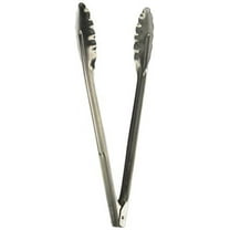 Winco Stainless-Steel Tongs, 12", Silver