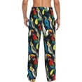 thumbnail image 3 of Xecao Parrot Men's Straight Lounge Pajama Pants: The Ultimate in Comfortable Sleepwear, 3 of 9