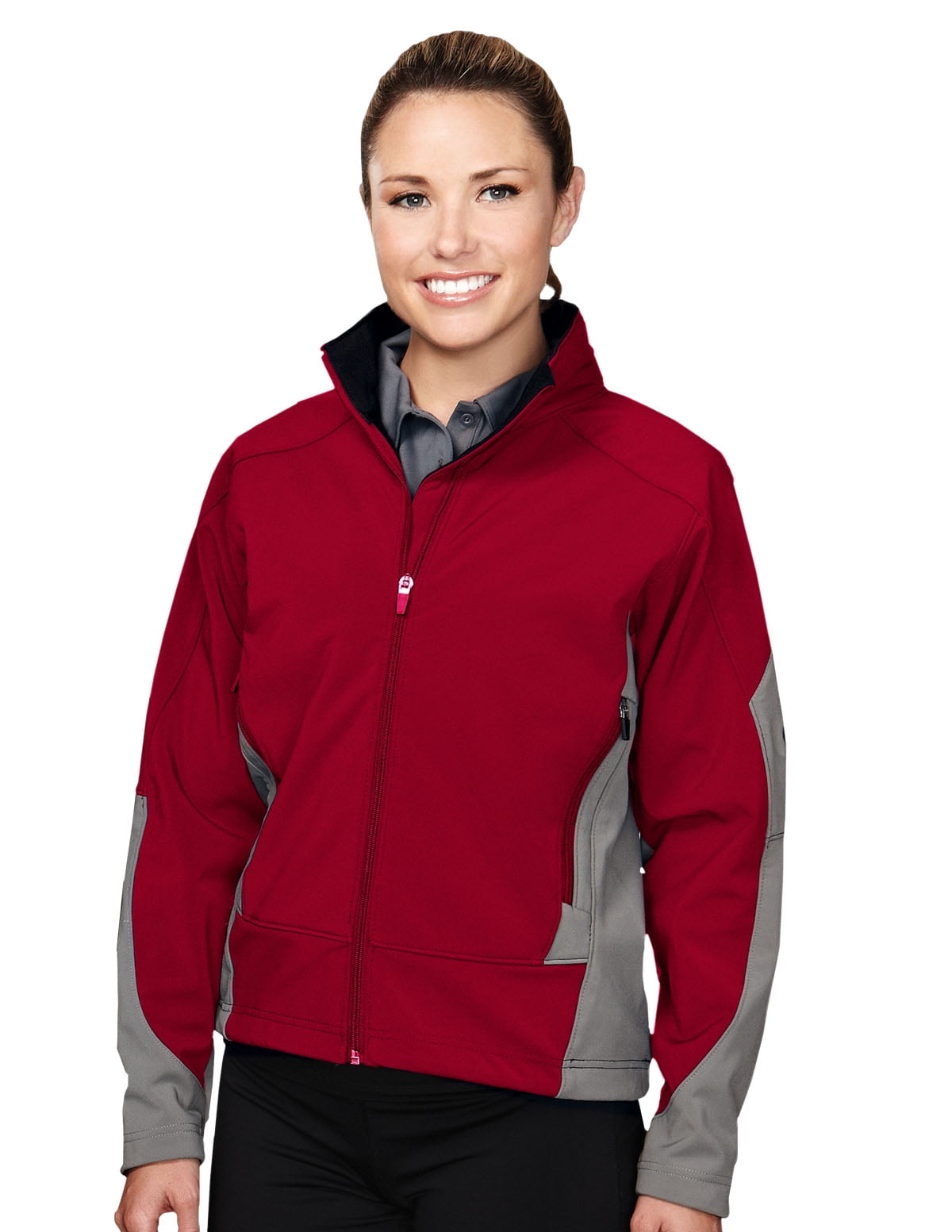 Tri-Mountain - Tri-Mountain Women 3-layer windproof/water-resistant soft shell jacket. - Walmart 