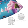 thumbnail image 3 of Balery Colorful Donut Funda de Cojín Estampada, Regalos para Mujeres, Regalos de Amor para Ella, Regalos para Novia o Esposa, Funda de Almohada-16"x24", 3 of 6
