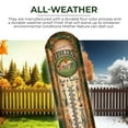 thumbnail image 2 of Rivers Edge Powder-Coated Tin Wall Thermometer, Durable UV Coated Design, 2 of 7