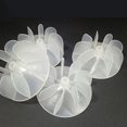 thumbnail image 5 of Tizuqe 10PCs Mini Plastic Fan Small Power Hair Dryer Motor Fan Leaf Hotel, 5 of 10