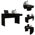 thumbnail image 4 of Rectangular Computer Desk - 23 - Inch x 4 - Inch Drawer - Work from Home - Adaptable, 4 of 6