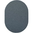 thumbnail image 2 of Furnish My Place Modern Indoor/Outdoor Commercial Solid Patrol Blue Rug, Modern Area Rug, Baby Nursery Mat, Pet-Friendly Carpet for Living Room, Playroom, Made in USA, 1.5' x 2.25' Oval - Set of 20, 2 of 6