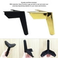 thumbnail image 2 of Patas de muebles Cateissary Metal 10cm Titanio dorado 4 piezas, 2 of 6