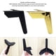 thumbnail image 2 of Patas de muebles Wosthever 4 piezas titanio dorado 10cm, 2 of 6