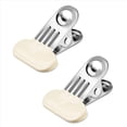 thumbnail image 2 of Paquete de 24 Clips para Bolsas de Chips para Almacenamiento de Alimentos, Clips para Alimentos, Pan, Clips para Chips de Acero Inoxidable, Clips para Cocina y Oficina, 2 of 5