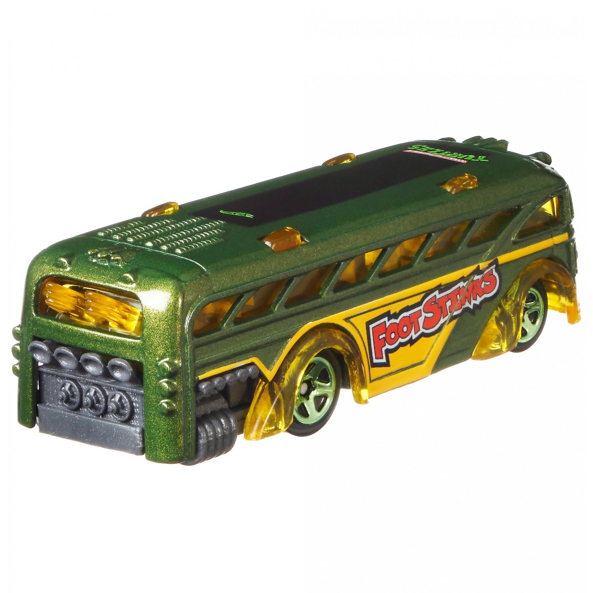 Hot Wheels TMNT Surfin School Bus - Walmart.com
