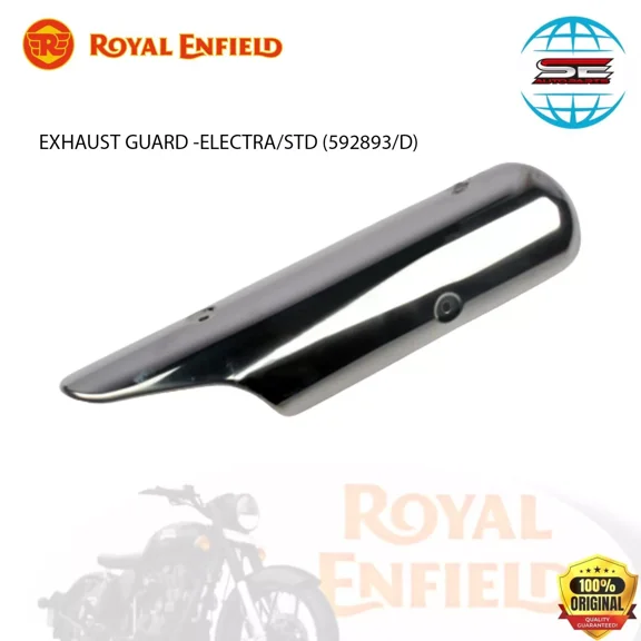 Royal Enfield exhaust guard for bullet 350/500 uce electra 350 592893/D