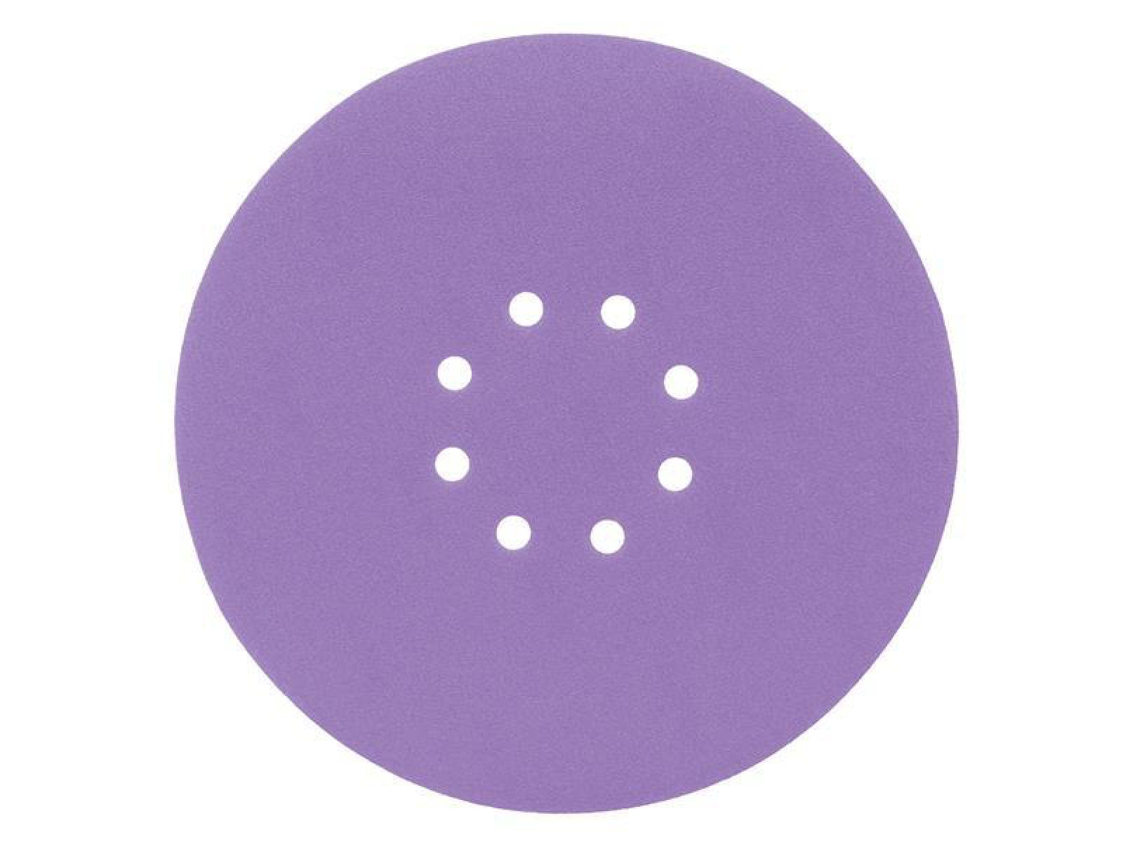 Trend Aluminium Oxide Orbital Sanding Disc 225mm x 240G (Pack 10