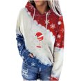 thumbnail image 2 of Pntutb Moda Mujer Navidad Impreso Blusa Suelta De Manga Larga Tops Casuales Sudaderas Con Capucha Pntutb Pntutb-5456, 2 of 5