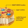 thumbnail image 6 of M&M's Vanilla Ice Cream Cookie Sandwiches, 16 fl oz, 4 Pack, 6 of 9