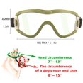 thumbnail image 3 of Gafas de Sol para Perros NICERINC PET Protección UV con Correa Ajustable, 3 of 6