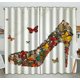 thumbnail image 1 of ABPHQTO Zapatos Cortina de ventana Cortina de cocina Cortinas de ventana Panel 130x210 cm (Dos piezas), 1 of 1