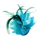 thumbnail image 5 of Accesorio para el cabello para mujer, broche de flores de plumas, adornos de ramillete azul, 5 of 9