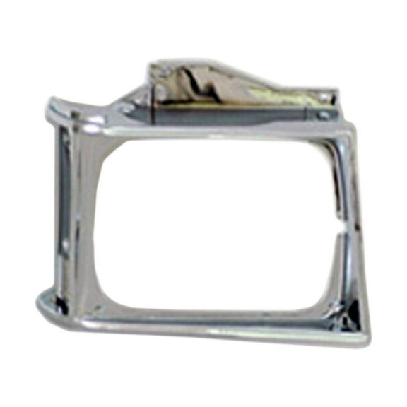 New Aftermarket  Premium Fit Passenger Side Chrome Headlamp Door 15591586 fits 1982-1990 GMC S15