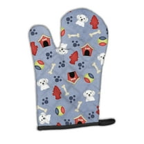 Dog House Collection Maltese Oven Mitt