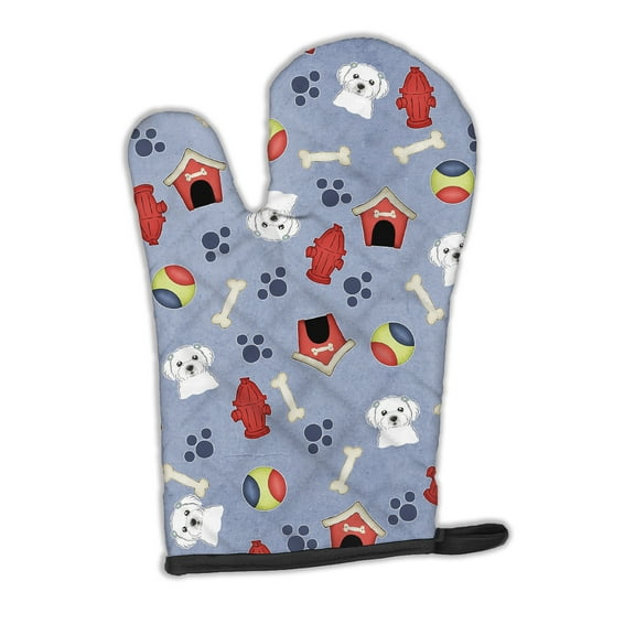 Dog House Collection Maltese Oven Mitt