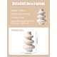 thumbnail image 4 of Muyoka Jarrón de cerámica Beige, maceta de cerámica de estilo moderno, contenedor artístico de flores esmeriladas, decoración exquisita para el hogar Muyoka Hogar, 4 of 7