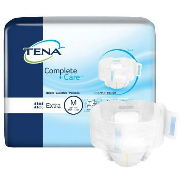 TENA Complete   Care Briefs, Moderate Absorbency, Medium, 24 Count