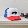 thumbnail image 4 of CafePress - Arabian Horse - Adjustable Unisex Printed Trucker Hat with Mesh Back, 4 of 10