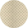 thumbnail image 1 of Ahgly Company Machine Washable Indoor Round Transitional Moccasin Beige Area Rugs, 7' Round, 1 of 7