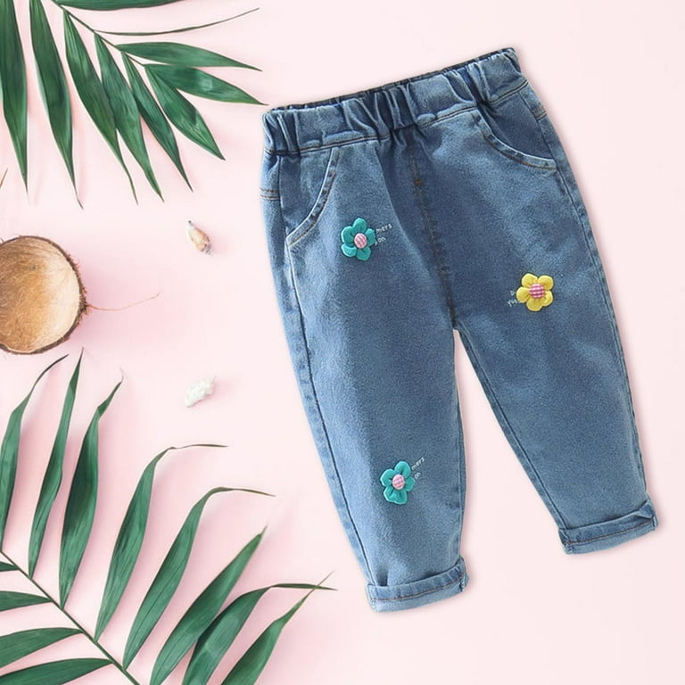 パンツ Enewd nina flower embroidery pants Amazon.com: Embroidery Jeans for Women High Waist Straight