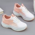 thumbnail image 4 of AUDeals Women’s Hands Free Slip On Walking Shoes Arch Support Orthotic Sneakers for Plantar Fasciitis Heel Pain Relief (Pink, 5.5), 4 of 6