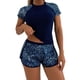 thumbnail image 2 of Traje de baño de dos piezas con estampado de moda y cintura alta conservador para mujer. Traje de baño de dos piezas para mujer. Trajes de baño tankini para mujer. Trajes de baño de 2 piezas para muje, 2 of 7