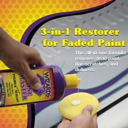 Wizards Shine Master Polish & Sealant Wax-Based Water Spot Remover for Cars and Boats, 16 oz