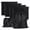 Black, variant on 4 Pack Dust Bags for Handbags, Dust Cover for Purses Cloth Shoes, Silk Large & Middle Daily Travel Storage Pouch Dustproof Drawstring Bag (Black, 2 PCS, 24 x 20, 2 PCS, 19.5 x 16)