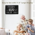 thumbnail image 3 of Reloj calendario Raynic Digital con pantalla de 11.5 pulgadas con temperatura, 3 of 8